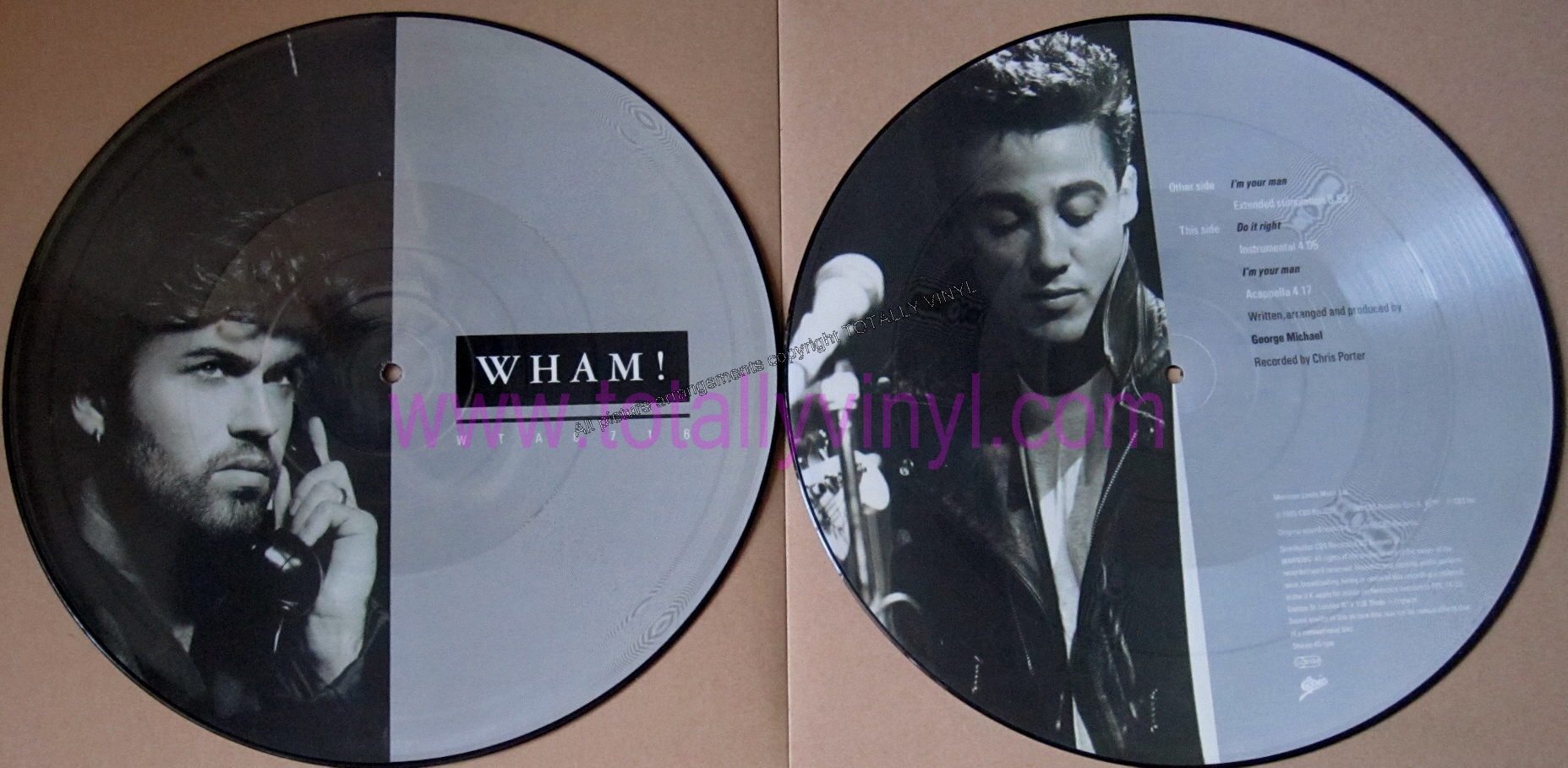 Totally Vinyl Records || Wham - I'm your man (extended stimulation-6.53 ...